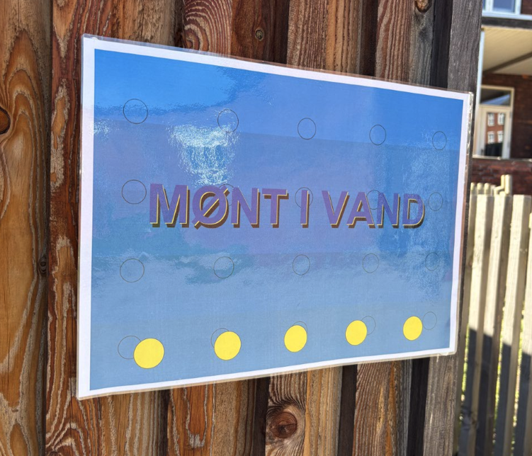 Mønt i vand