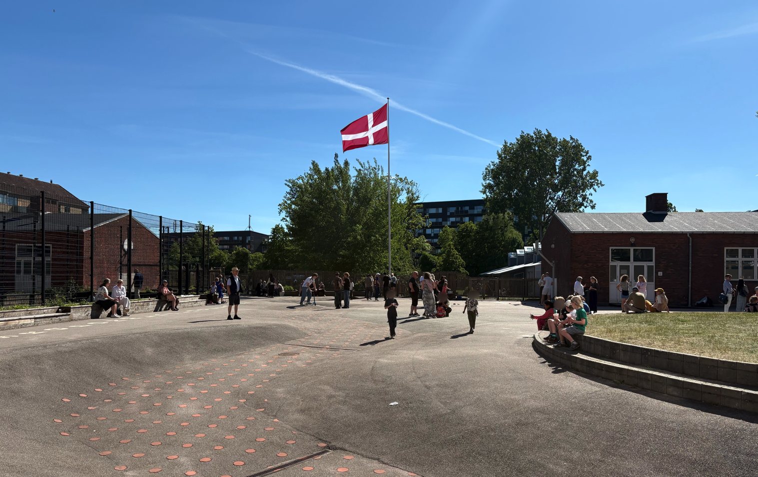 Flag og godt vejr